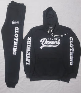 Livin' Decent + Livewire vol.1 Hooded jogger set