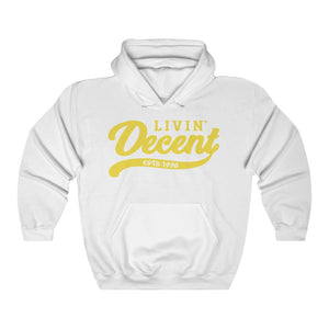 Unisex Hoodie Yellow Print