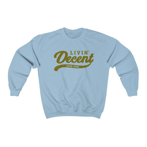 Unisex Crewneck Sweatshirt w/Gold Print