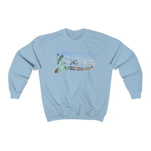 Unisex Crewneck Sweatshirt w/NY Skyline Print