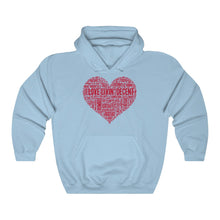 Load image into Gallery viewer, Unisex Hoodie Love Livin&#39; w/red Print