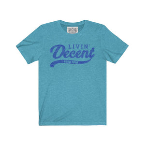 Unisex Jersey Word Cloud w/royal print