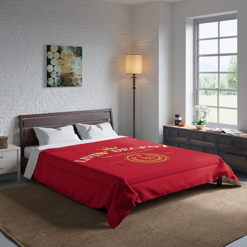 Copy of Comforter Red w/ Lifestyle Print