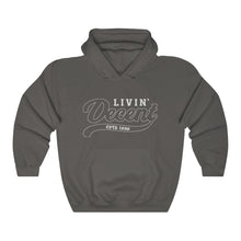 Load image into Gallery viewer, Unisex Hoodie Silver Outline Print