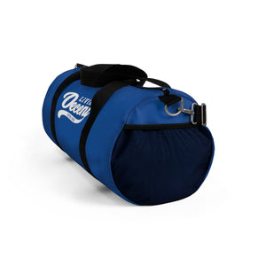 Duffel Bag Royal w/ White Print