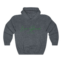 Load image into Gallery viewer, Unisex Hoodie LD signature Kelly Green Print