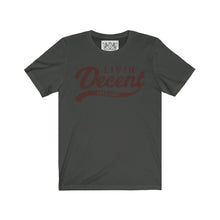 Load image into Gallery viewer, Unisex Jersey Word Cloud w/burgundy print