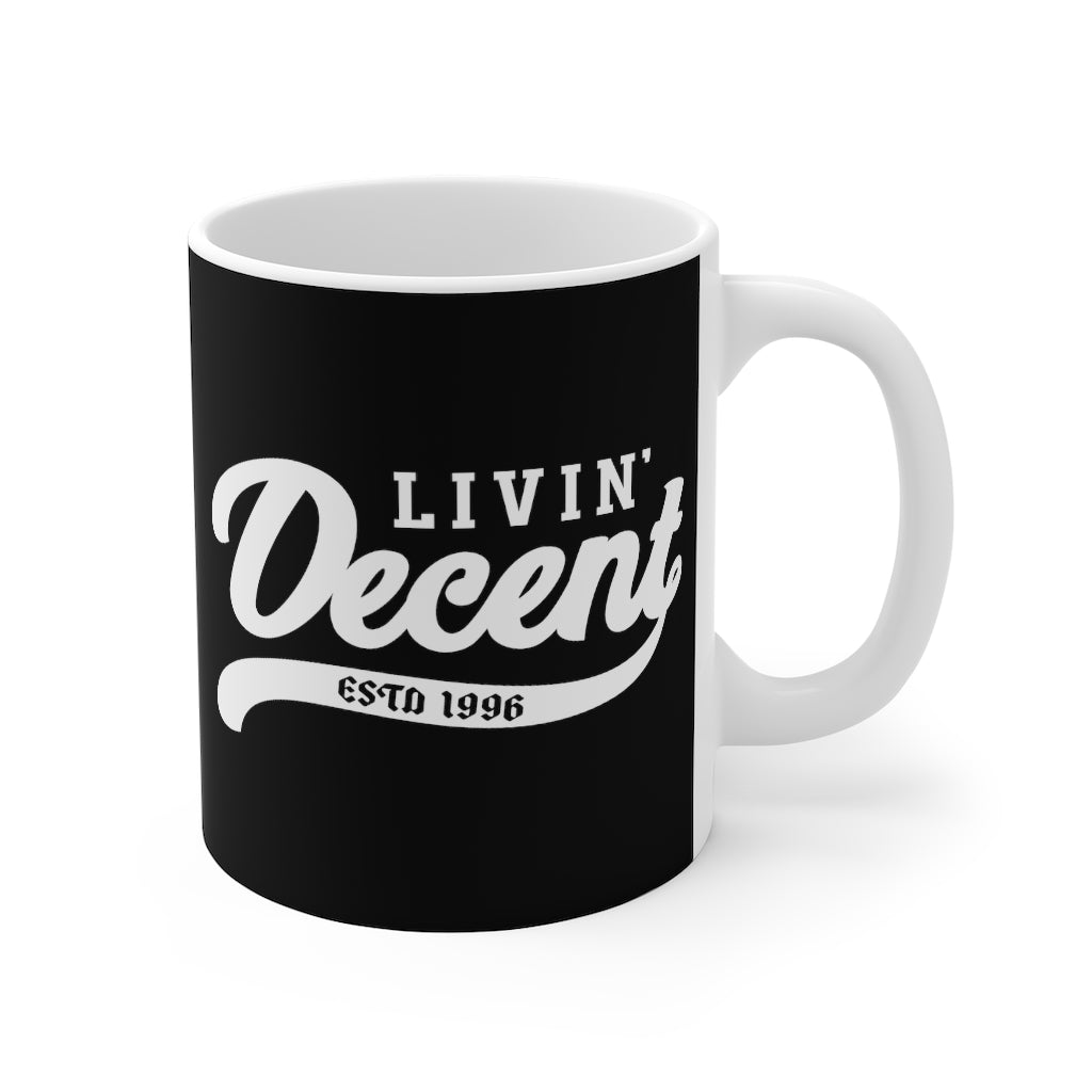 Coffee Mug 11oz  w/White print