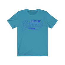 Load image into Gallery viewer, Unisex Jersey Short Sleeve Royal Outline Print