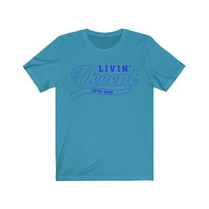 Unisex Jersey Short Sleeve Royal Outline Print