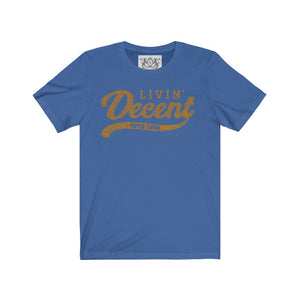 Unisex Jersey Word Cloud w/orange print