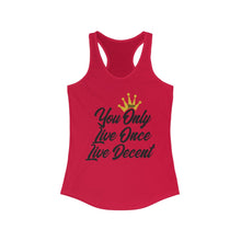 Load image into Gallery viewer, Women&#39;s YOLO Tank w/ black print