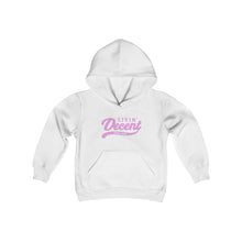 Load image into Gallery viewer, Youth Hoodie Pink Print