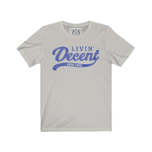 Unisex Jersey Word Cloud w/royal print