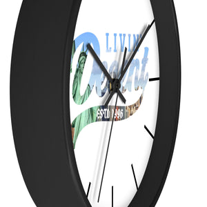 Wall Clock NY Skyline