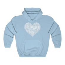 Load image into Gallery viewer, Unisex Hoodie Love Livin&#39; w/white Print