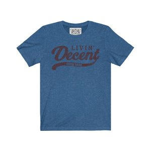 Unisex Jersey Word Cloud w/burgundy print