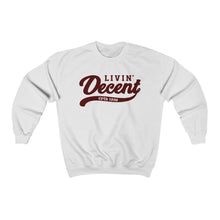 Load image into Gallery viewer, Unisex Crewneck Sweatshirt w/Maroon Print