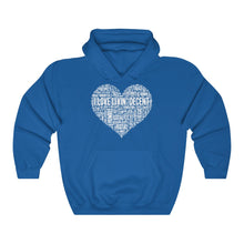 Load image into Gallery viewer, Unisex Hoodie Love Livin&#39; w/white Print