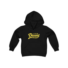 Load image into Gallery viewer, Youth Hoodie Yellow Print