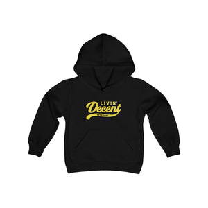 Youth Hoodie Yellow Print