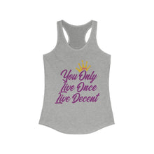 Load image into Gallery viewer, Women&#39;s YOLO Tank w/ pink print