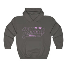 Load image into Gallery viewer, Unisex Hoodie Pink Outline Print