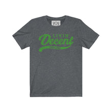 Load image into Gallery viewer, Unisex Jersey Word Cloud w/kelly green print