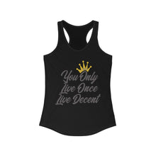 Load image into Gallery viewer, Women&#39;s YOLO Tank w/ grey print