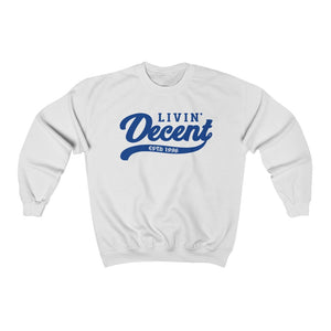 Unisex Crewneck Sweatshirt w/Royal Print