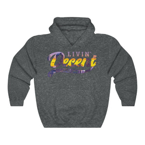 Unisex Hoodie Denver Skyline Print