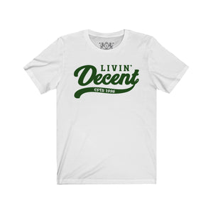 Unisex Jersey Short Sleeve Tee Kelly Green Print