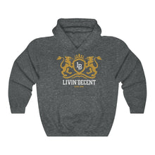 Load image into Gallery viewer, Unisex Hoodie Regal Gold/White Print