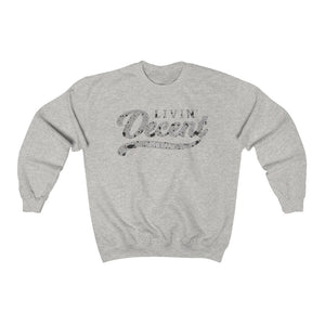 Unisex Crewneck Sweatshirt w/Cement Print