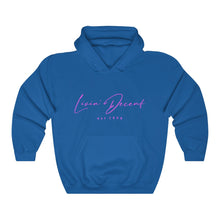 Load image into Gallery viewer, Unisex Hoodie LD signature Hot Pink Print