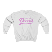 Load image into Gallery viewer, Unisex Crewneck Sweatshirt w/Pink Print