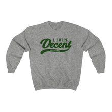 Load image into Gallery viewer, Unisex Crewneck Sweatshirt w/Kelly Green Print