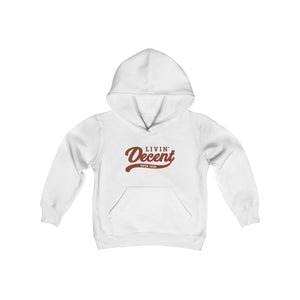 Youth Hoodie Orange Print