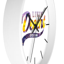 Load image into Gallery viewer, Wall Clock Colorado Skyline