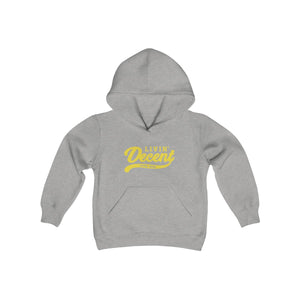 Youth Hoodie Yellow Print