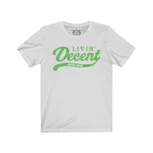 Load image into Gallery viewer, Unisex Jersey Word Cloud w/kelly green print