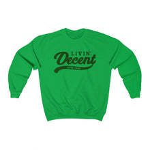 Load image into Gallery viewer, Unisex Crewneck Sweatshirt w/Kelly Green Print