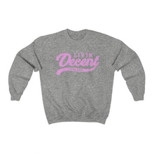 Load image into Gallery viewer, Unisex Crewneck Sweatshirt w/Pink Print