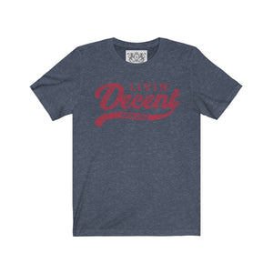 Unisex Jersey Word Cloud w/red print