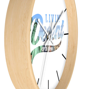 Wall Clock NY Skyline