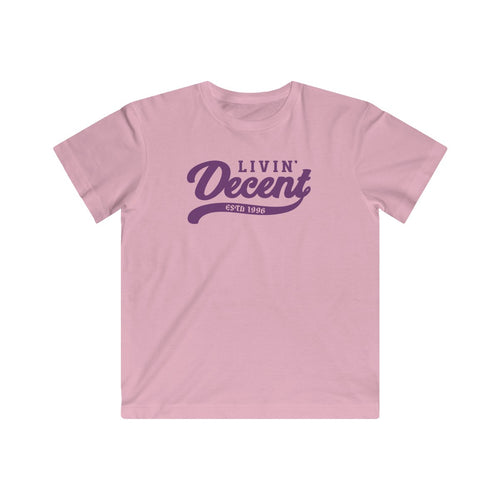 Kids T-Shirt Hot Pink Print