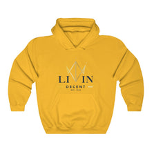 Load image into Gallery viewer, Unisex Hoodie V-Crown Black/Gold print