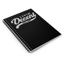 Load image into Gallery viewer, Spiral Notebook Black/White - Ruled Line