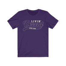 Load image into Gallery viewer, Unisex Jersey Short Sleeve Cream Outline Print