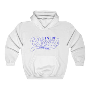 Unisex Hoodie Royal Outline Print